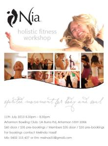 Nia Winter Workshop - 11th July 13